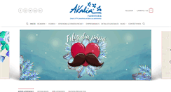 Desktop Screenshot of floristeriaakalia.com